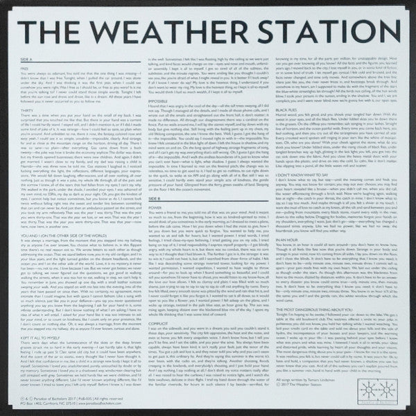 The Weather Station : The Weather Station (LP, Album)