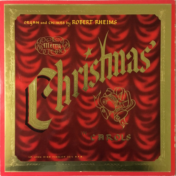 Robert Rheims : Merry Christmas In Carols (LP, Mono, Tra)
