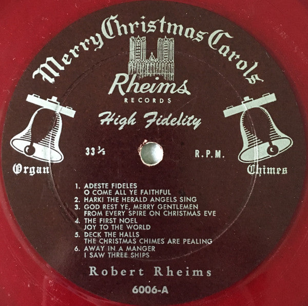 Robert Rheims : Merry Christmas In Carols (LP, Mono, Tra)