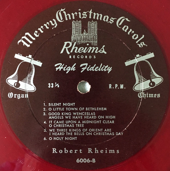 Robert Rheims : Merry Christmas In Carols (LP, Mono, Tra)