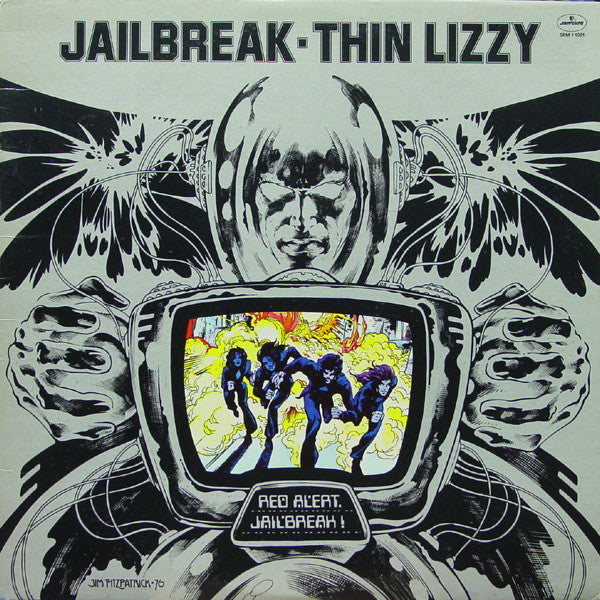 Thin Lizzy : Jailbreak (LP, Album, San)