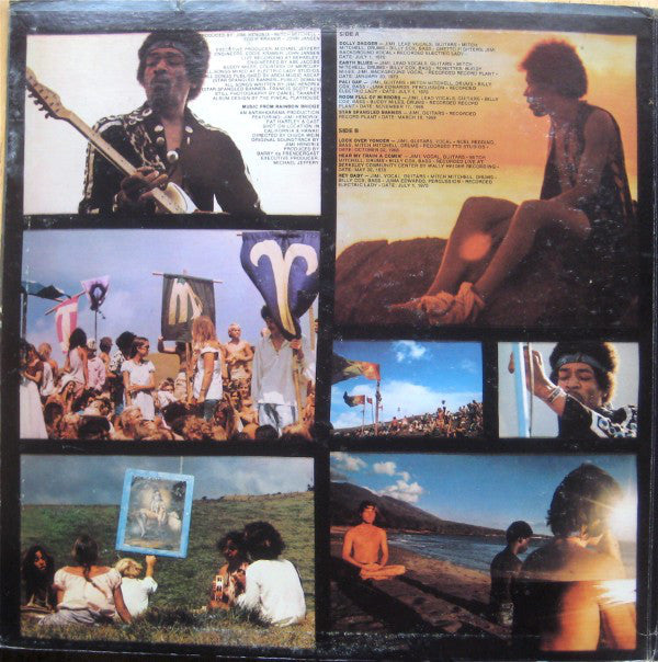 Jimi Hendrix : Rainbow Bridge - Original Motion Picture Sound Track (LP, Album, Ter)