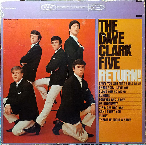 The Dave Clark Five : The Dave Clark Five Return! (LP, Album)