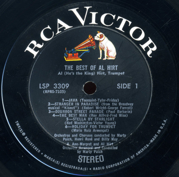 Al Hirt : The Best Of Al Hirt (LP, Comp, Hol)