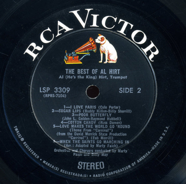 Al Hirt : The Best Of Al Hirt (LP, Comp, Hol)