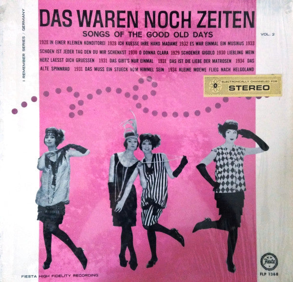 Various : Das Waren Noch Zeiten (Songs Of The Good Old Days) Vol.2 (LP, Comp)