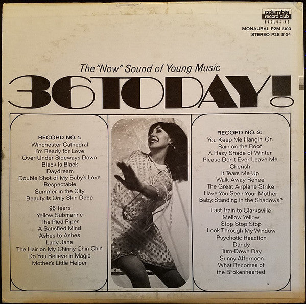 Various : 36 Today! The "Now" Sound Of Young Music (2xLP, Comp, Mono, Club)