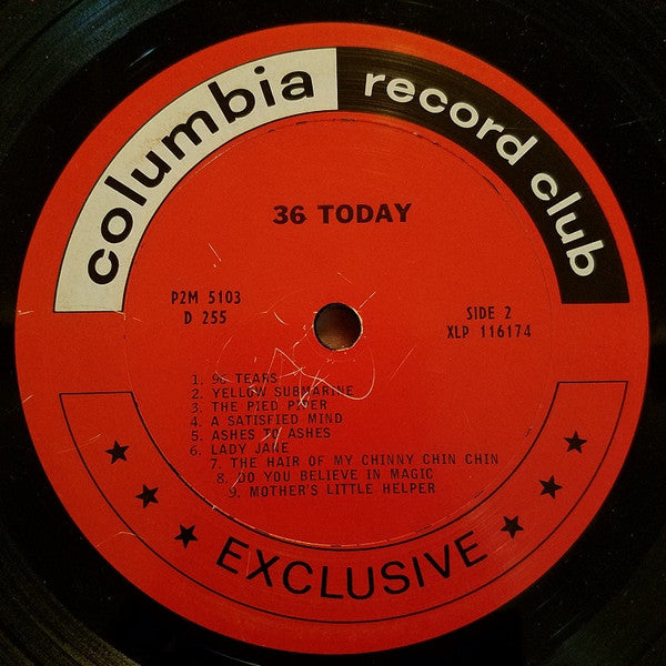 Various : 36 Today! The "Now" Sound Of Young Music (2xLP, Comp, Mono, Club)