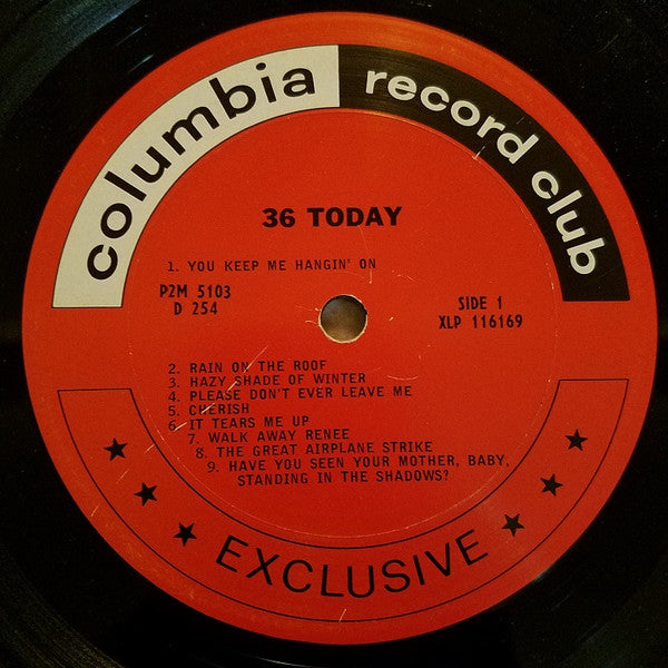 Various : 36 Today! The "Now" Sound Of Young Music (2xLP, Comp, Mono, Club)