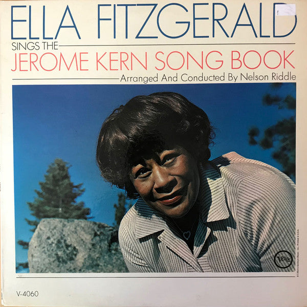 Ella Fitzgerald : Ella Fitzgerald Sings The Jerome Kern Song Book (LP, Album, Mono, Wad)