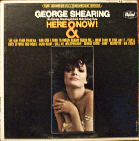 The George Shearing Quintet With String Choir* : Here & Now! (LP, Album)