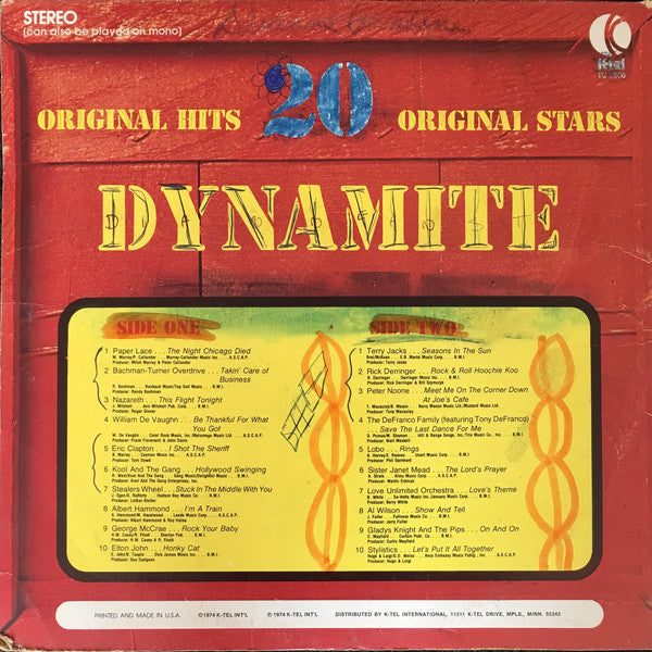 Various : Dynamite (LP, Comp, 29 )