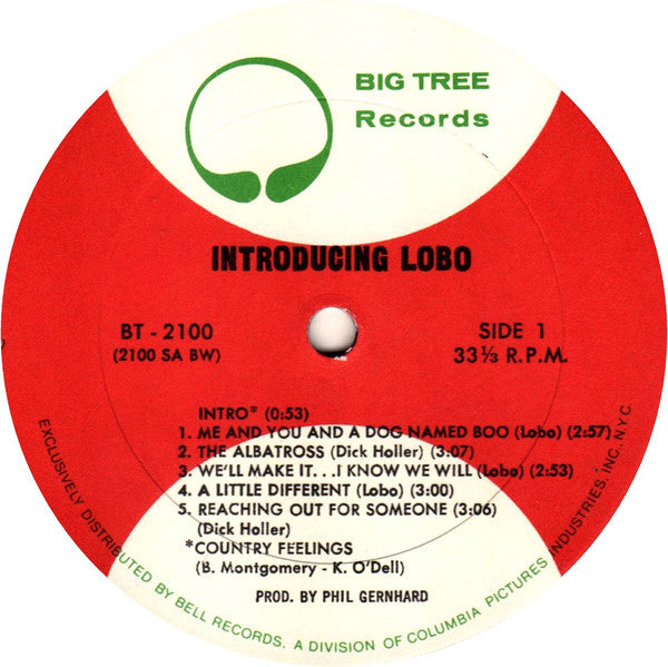 Lobo (3) : Introducing Lobo (LP, Album, RE, Bes)
