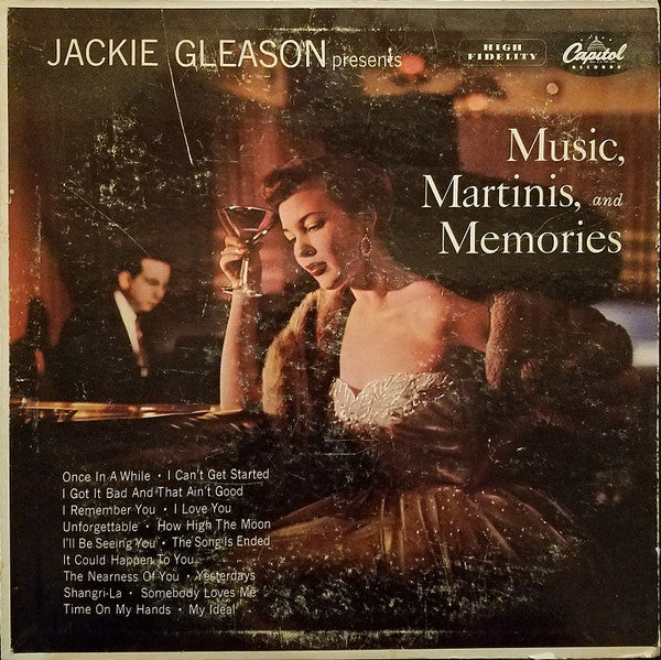 Jackie Gleason : Music, Martinis, And Memories (LP, Album, Mono)