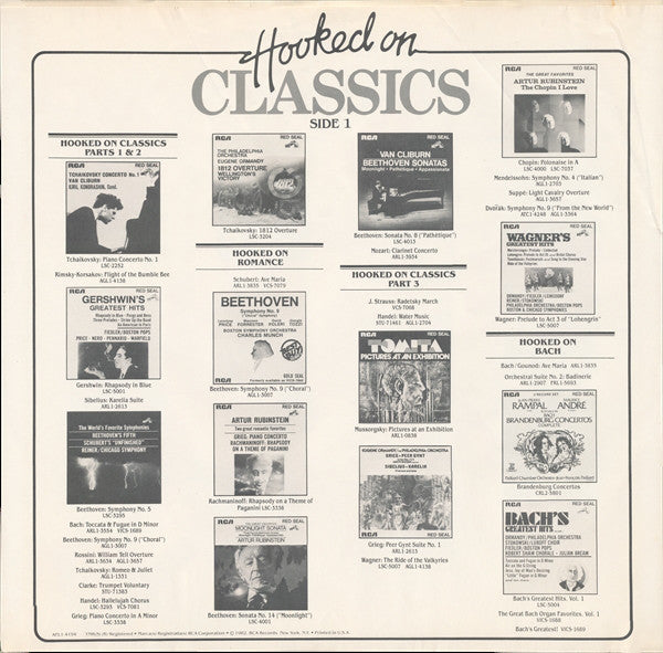 Louis Clark Conducting The Royal Philharmonic Orchestra* : Hooked On Classics (LP, Album)