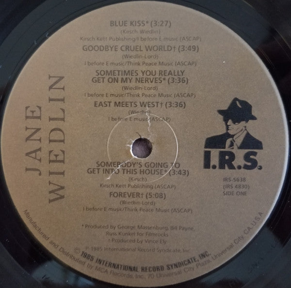 Jane Wiedlin : Jane Wiedlin (LP, Album, Glo)