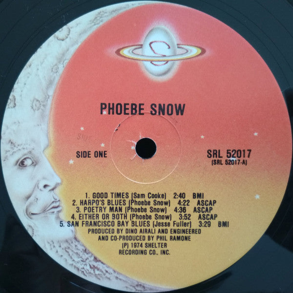 Phoebe Snow : Phoebe Snow (LP, Album, RE)