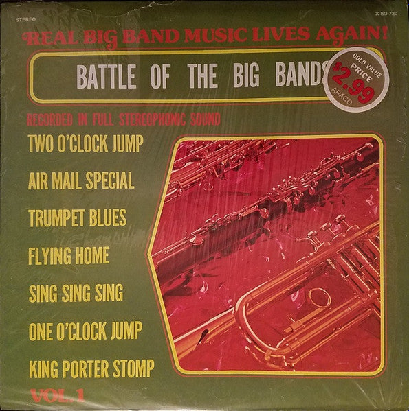 Various : Battle Of The Big Bands Vol.1 (LP, Comp)