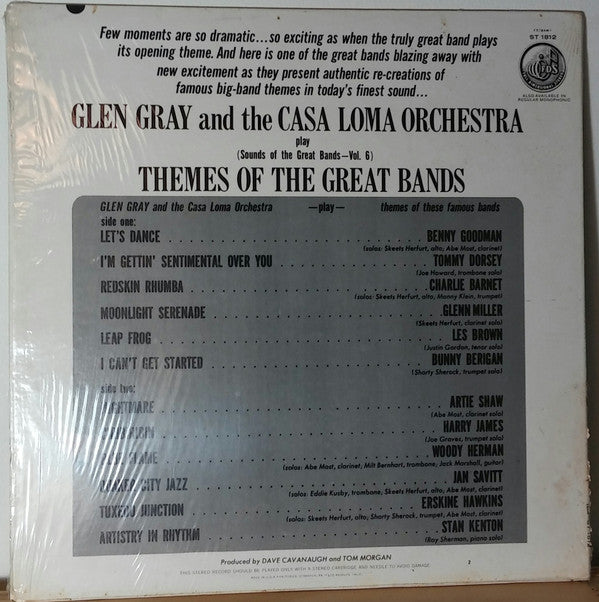 Glen Gray And The Casa Loma Orchestra* : Sounds Of The Great Bands Volume 6 (LP, Album)