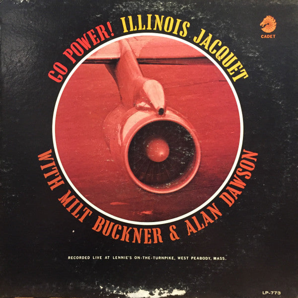 Illinois Jacquet With Milt Buckner & Alan Dawson : Go Power! (LP, Album, Mono)