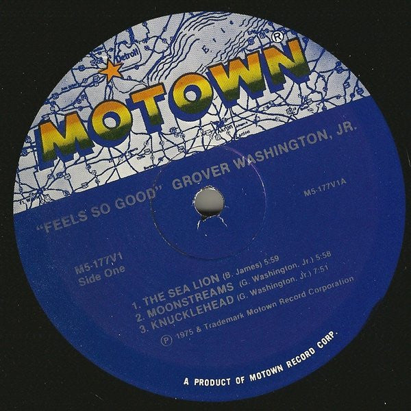 Grover Washington, Jr. : Feels So Good (LP, Album, RE)