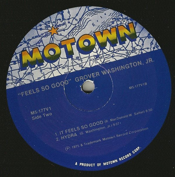 Grover Washington, Jr. : Feels So Good (LP, Album, RE)