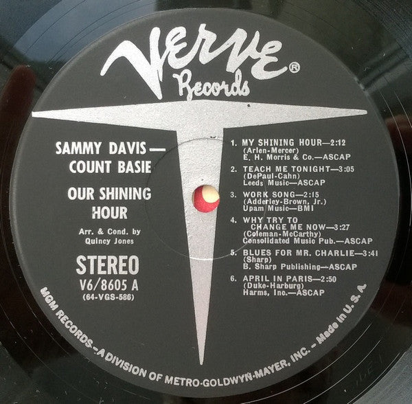 Sammy Davis*, Count Basie : Our Shining Hour (LP, Album)