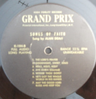 Alan Dean (2) : Songs Of Faith (LP)