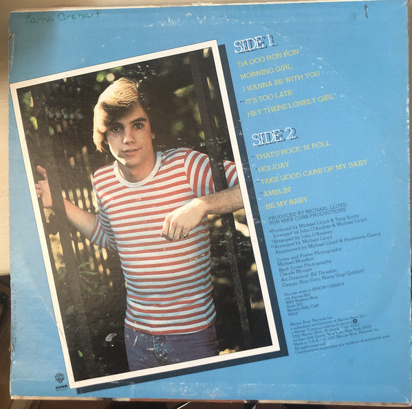 Shaun Cassidy : Shaun Cassidy (LP, Album, RE, Jac)