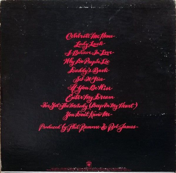 Kenny Loggins : Celebrate Me Home (LP, Album, Ter)