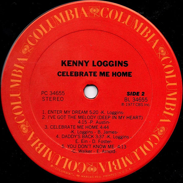 Kenny Loggins : Celebrate Me Home (LP, Album, Ter)