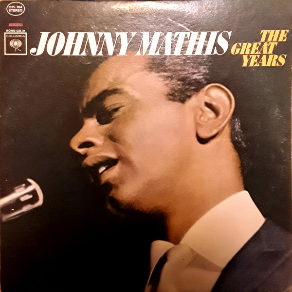 Johnny Mathis : The Great Years (2xLP, Comp, RE, Pit)