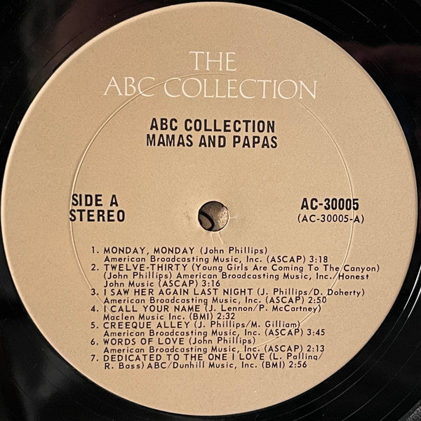Mamas & Papas* : The ABC Collection (LP, Comp)