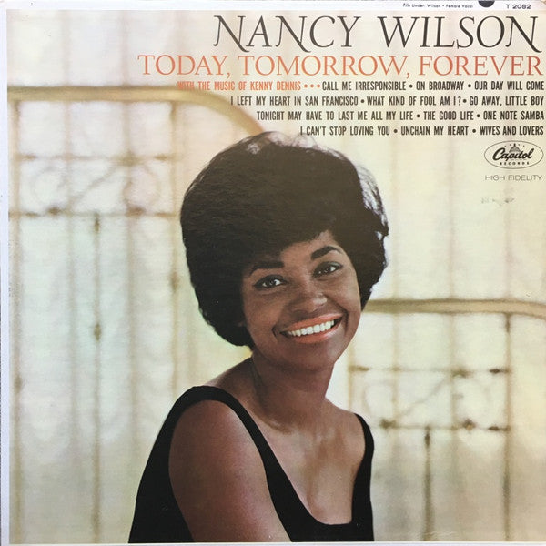 Nancy Wilson With The Music Of Kenny Dennis : Today, Tomorrow, Forever (LP, Album, Mono, Los)