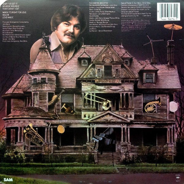 John Davis And The Monster Orchestra* : The Monster Strikes Again (LP, Album)