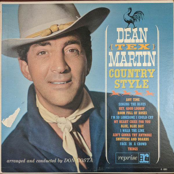 Dean Martin : Country Style (LP, Album, Mono)