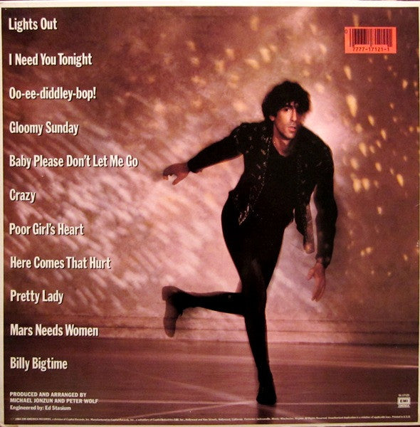 Peter Wolf - Lights Out - Buy Used Vinyl Records! – Turntable Revival