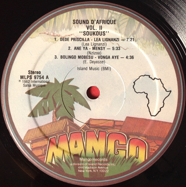 Various : Sound D'Afrique II Soukous (LP, Comp)