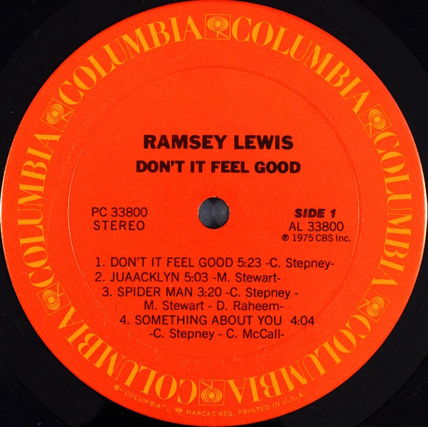 Ramsey Lewis : Don't It Feel Good (LP, Album, Pit)