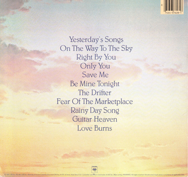 Neil Diamond : On The Way To The Sky (LP, Album, Pit)