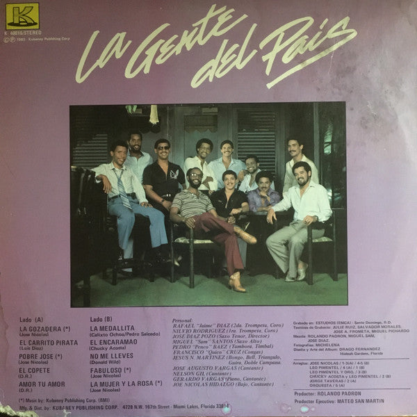 La Gente Del País : La Medallita (LP, Album)
