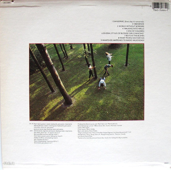 Martha And The Muffins • M + M : Danseparc (LP, Album, Ind)