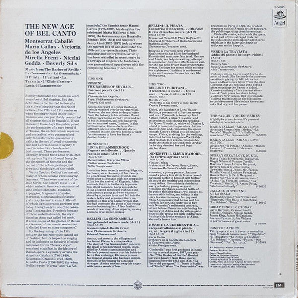 Various : The New Age Of Bel Canto (LP, Album, Comp)
