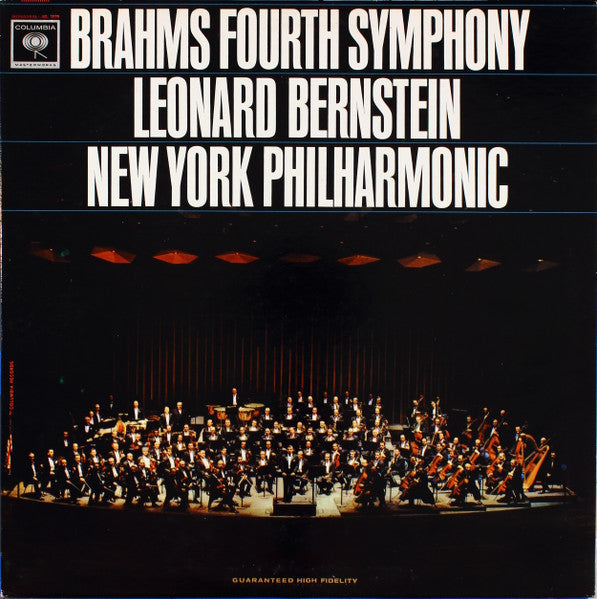 Brahms*, Leonard Bernstein, New York Philharmonic : Fourth Symphony (LP, Mono)