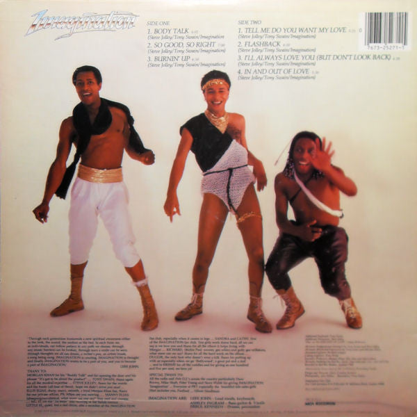 Imagination : Body Talk (LP, Album, Glo)