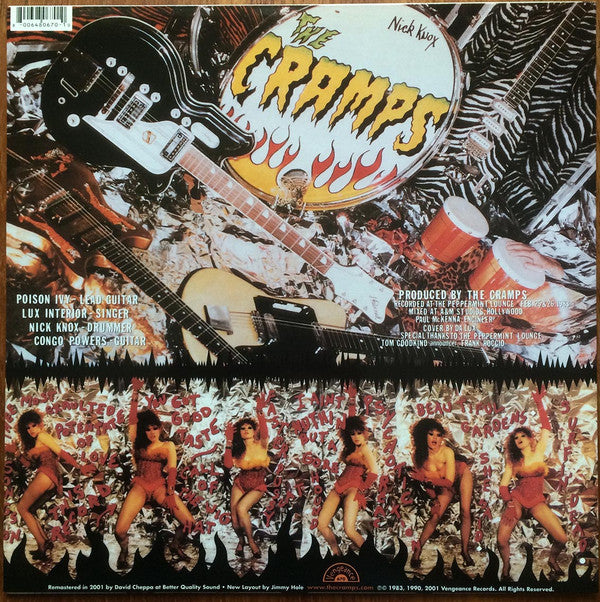 The Cramps : Smell Of Female (LP, RE, RM, Yel)