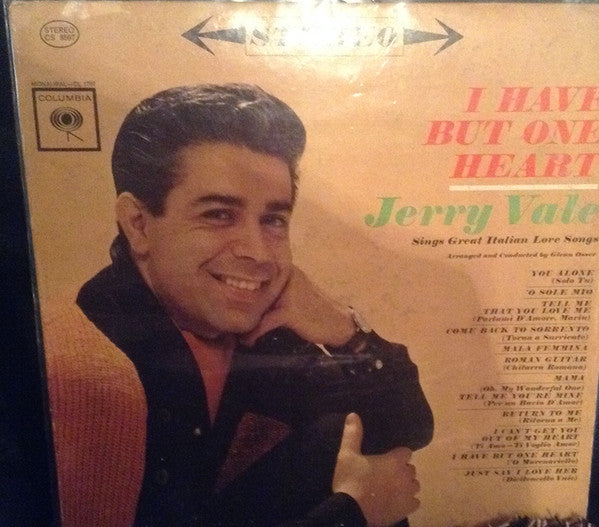 Jerry Vale : I Have But One Heart (LP, Album)