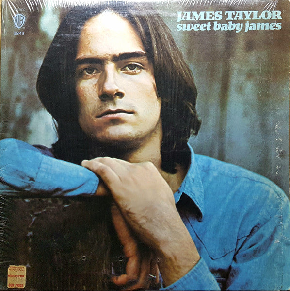 James Taylor (2) : Sweet Baby James (LP, Album, W7 )