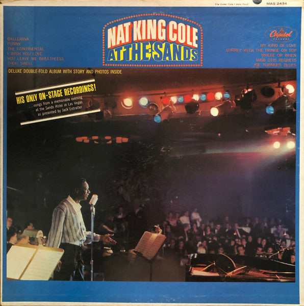 Nat King Cole : At The Sands (LP, Album, Mono, Gat)