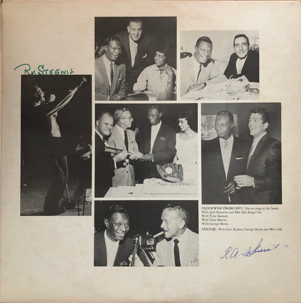 Nat King Cole : At The Sands (LP, Album, Mono, Gat)